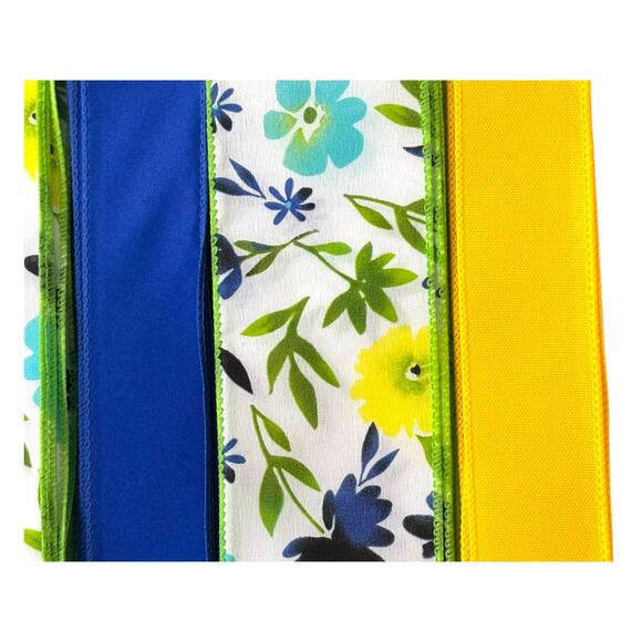 Country Roads Take Me Home Sign & Ribbon Bundle Set, DIY Wreath Making Kit Box - Picture 5 of 5